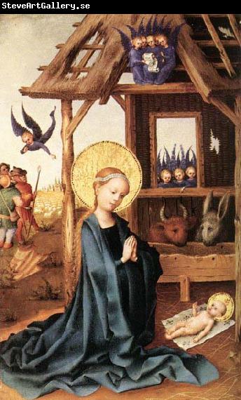 Stefan Lochner Adoration of the Child Jesus